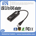 USB 3.0 Zu RJ45 100 / 1000Mbps Gigabit Ethernet LAN Netzwerkkarte Splitter Adapter